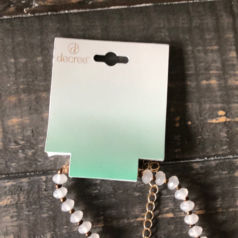 4 for $20 Sale! 🦋 NEW Decree Gold Tassel Necklace - Picture 4 of 5